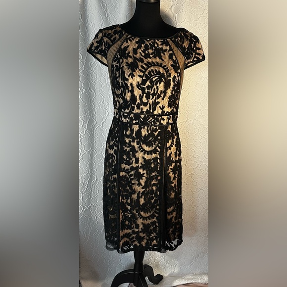 Adrianna Papell Dresses & Skirts - COPY - ADRIANNA PAPELL- Black Lace Party Dress SIZE 8